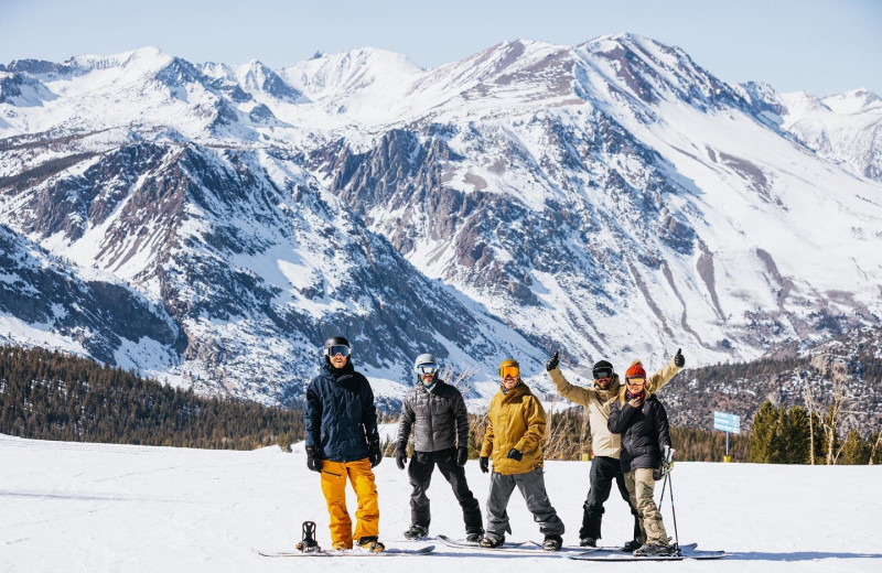 Skiing at Big Bear Mountain Resort Rentals.