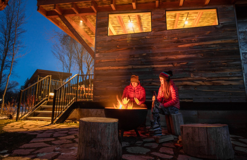 Winter at Fireside Resort at Jackson Hole.