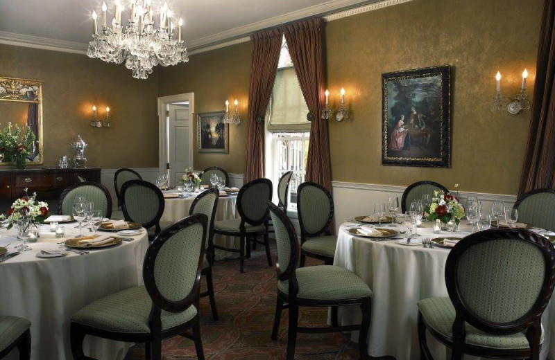 Dining room at Morrison House.