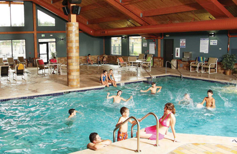 Indoor pool at Spring Brook Vacation Home Rentals.