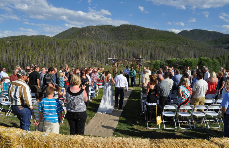 Wedding at Homestake Lodge.