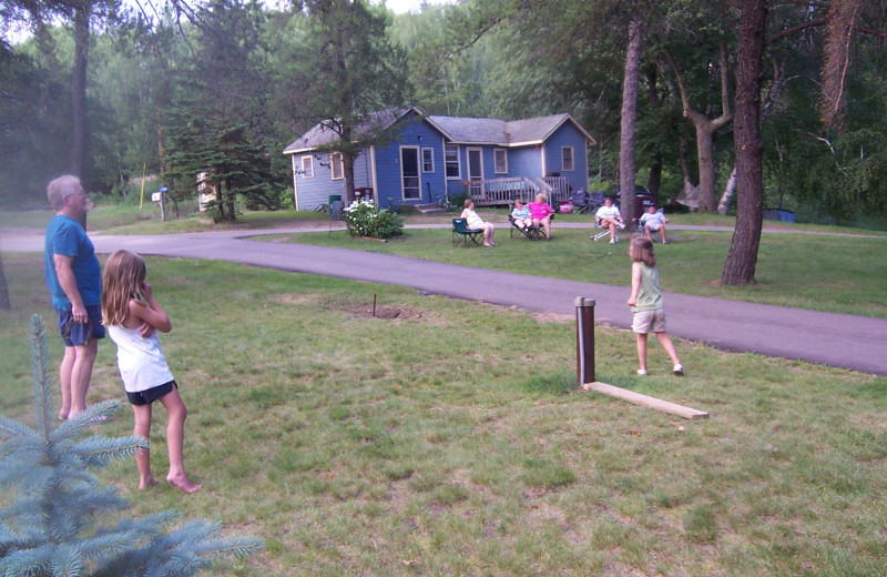 Family at Shady Hollow Resort and Campground.