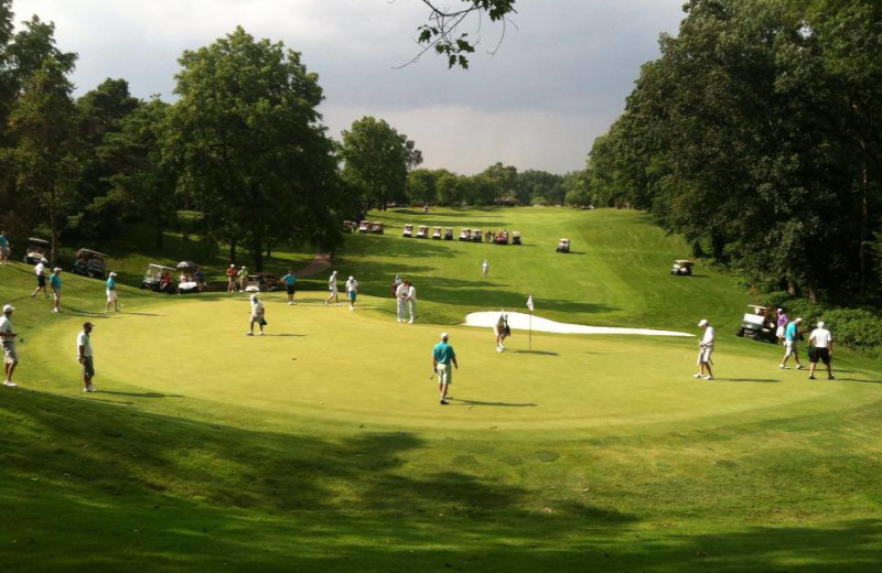 Golf course near Canterbury Chateau Bed & Breakfast.