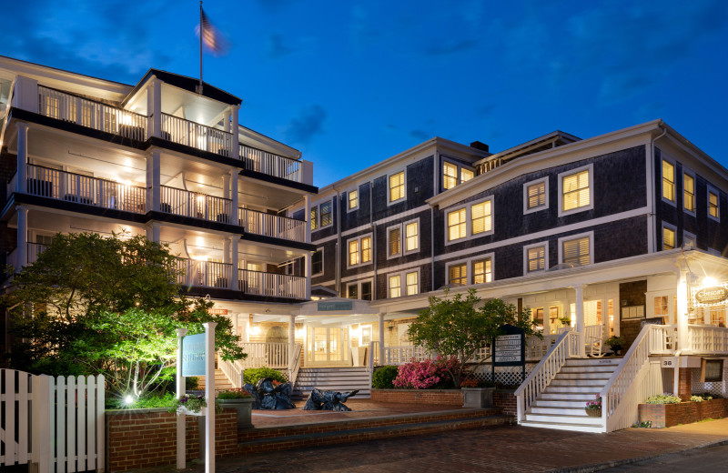 Exterior view of Vineyard Square Hotel & Suites.