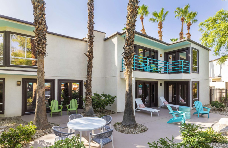 Exterior view of Margaritaville Resort Palm Springs.