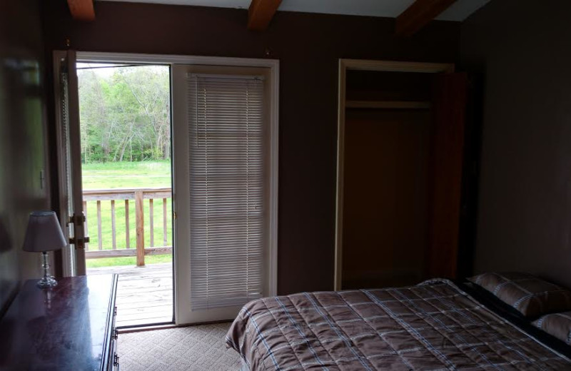 Guest room at Dawn Hill Community.