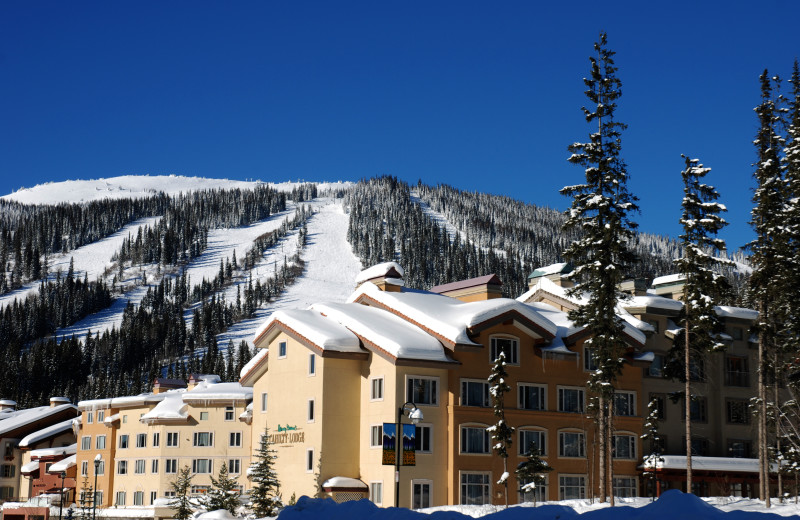 Exterior view of Cahilty Lodge.