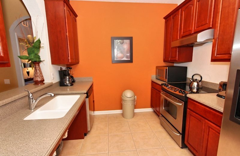 Vacation rental kitchen at Vista Cay Inn.