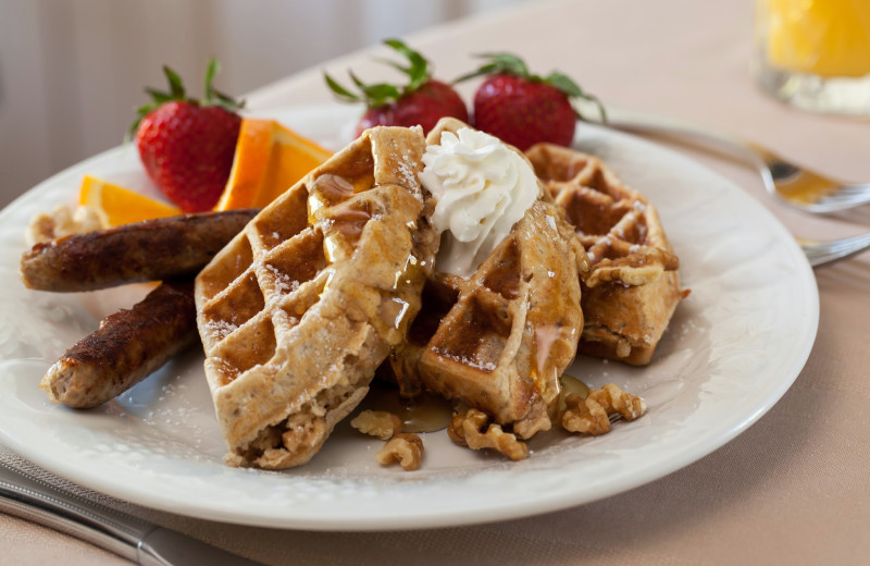 Waffles at Afton Mountain Bed and Breakfast