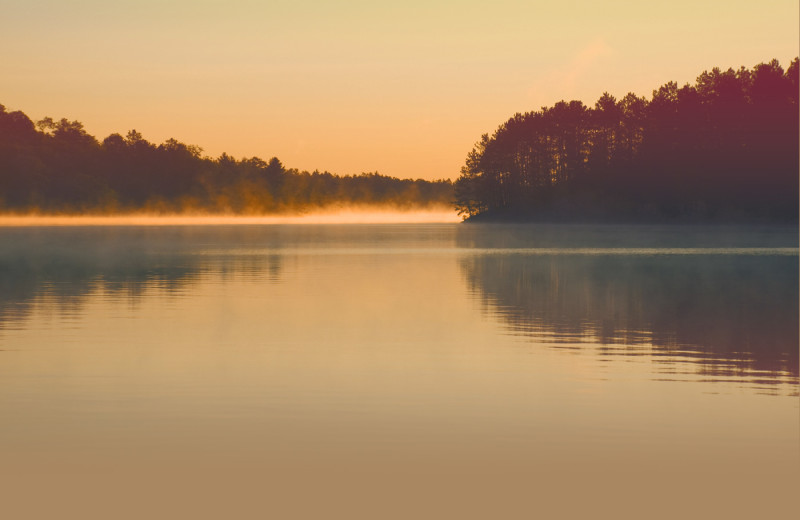 Lake at Big McDonald Resort.