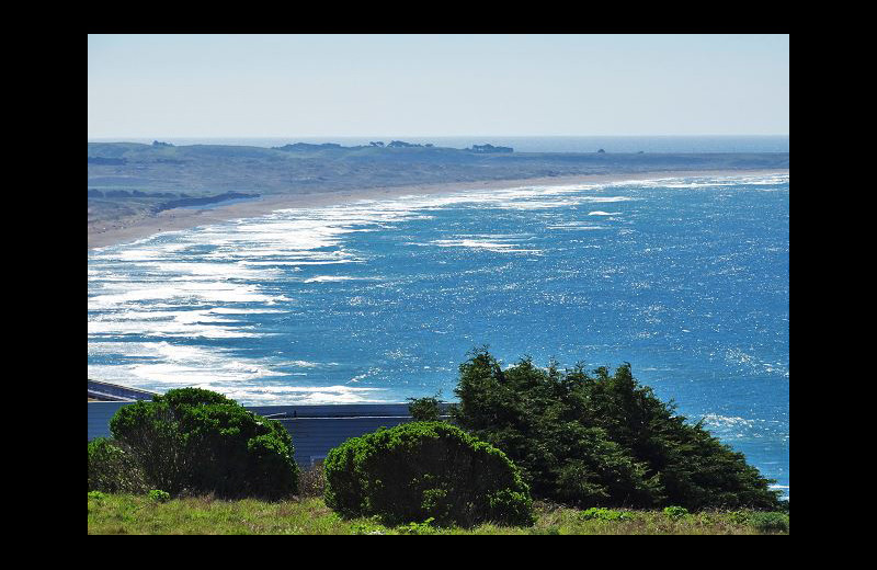 Beach view at Irish Beach Rental Agency.