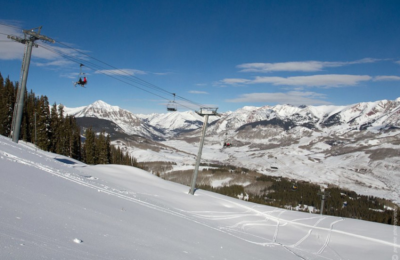 Skiing at Old Town Inn.