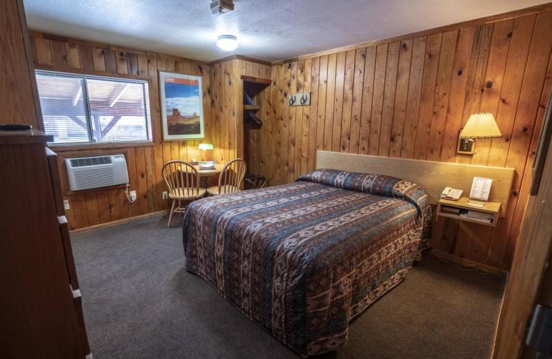 Guest room at Redstone Inn.