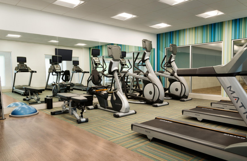 Fitness room at Holiday Inn Express & Suites Millersburg.