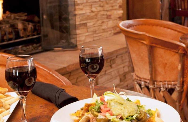 Dining at Riverpark Inn.