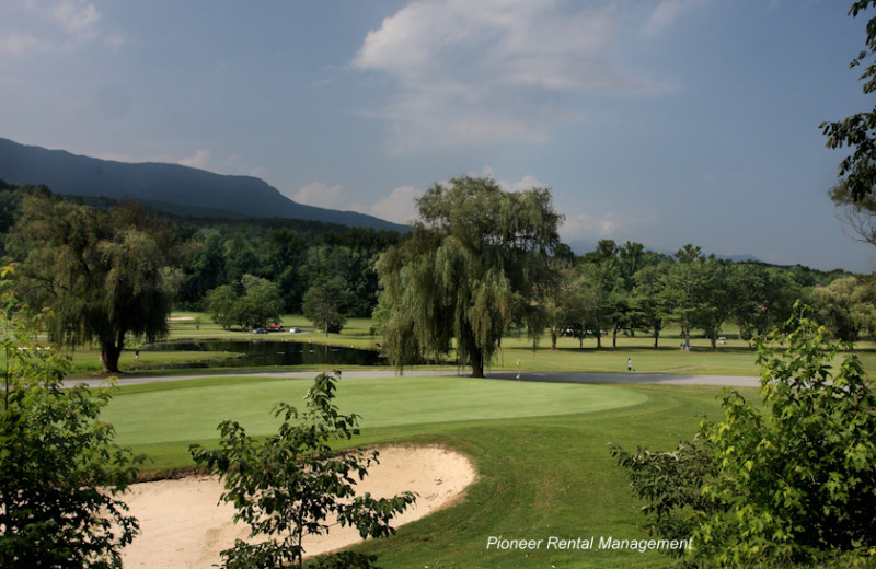 Golf course near Pioneer Rental Management.