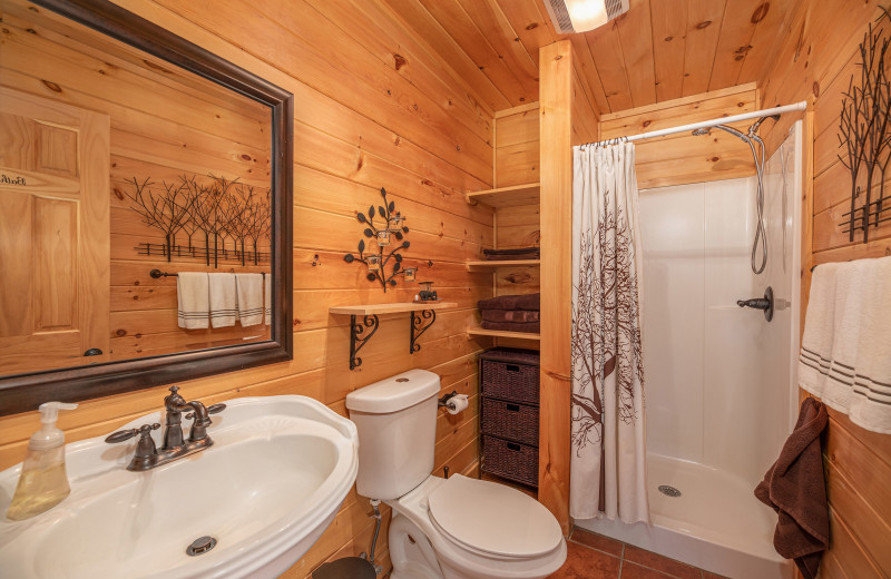 Bathroom at American Patriot Getaways - All Hours.