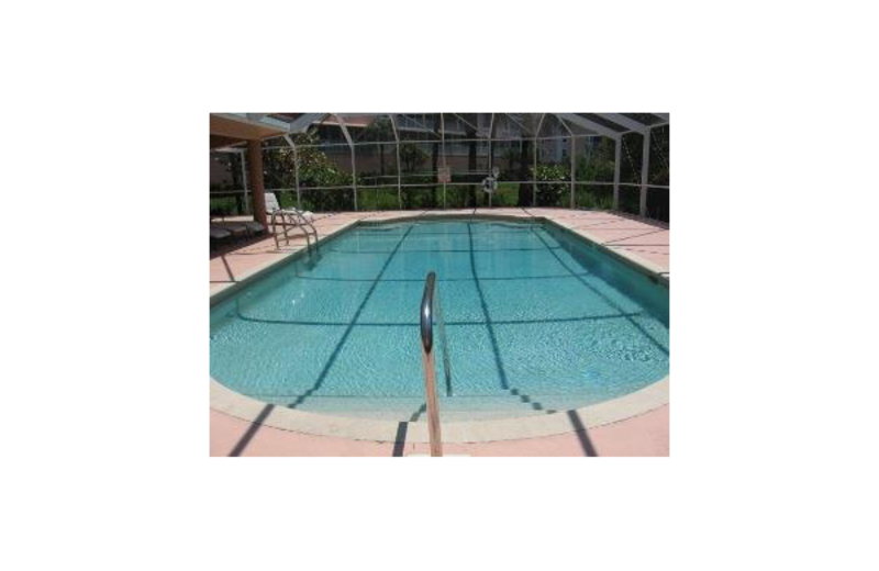 Vacation rental pool at Sunshine Resort Rentals, LLC.