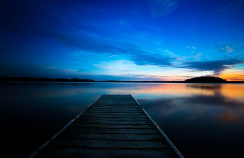 Lake view at Kohl's Resort.
