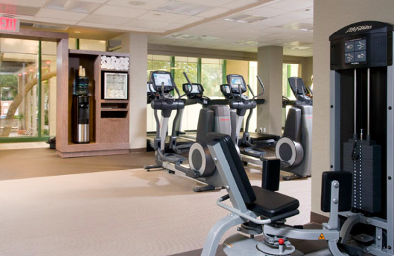 Gym View at The Westin Hilton