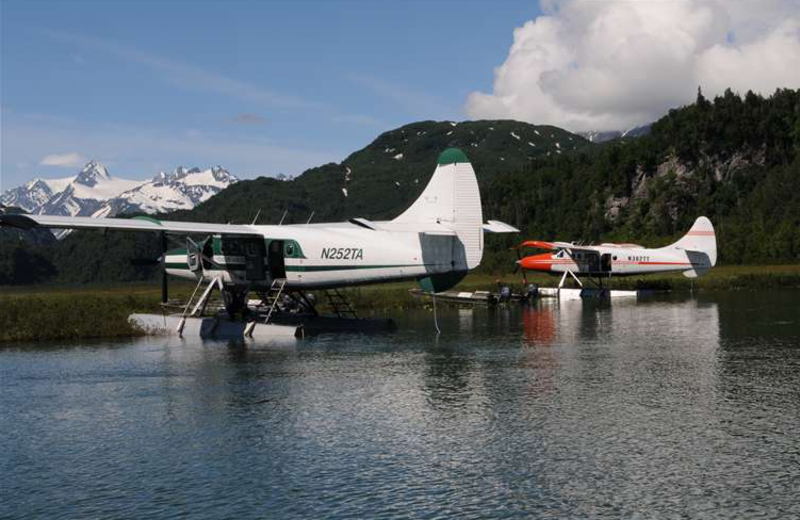 Aerial tours at Gone Fishin' Lodge.