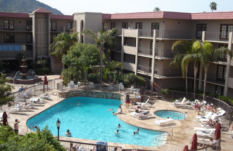 Outdoor pool at Chaparral Suites Scottsdale.