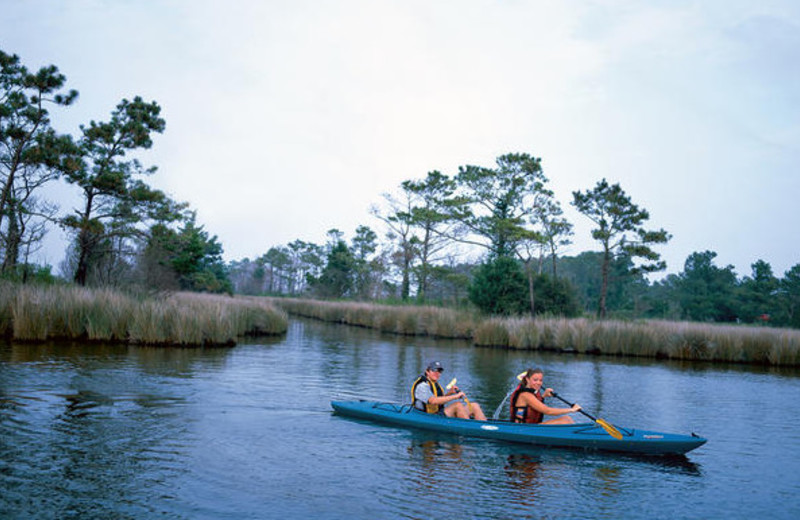 Canoeing at Ramada Plaza.