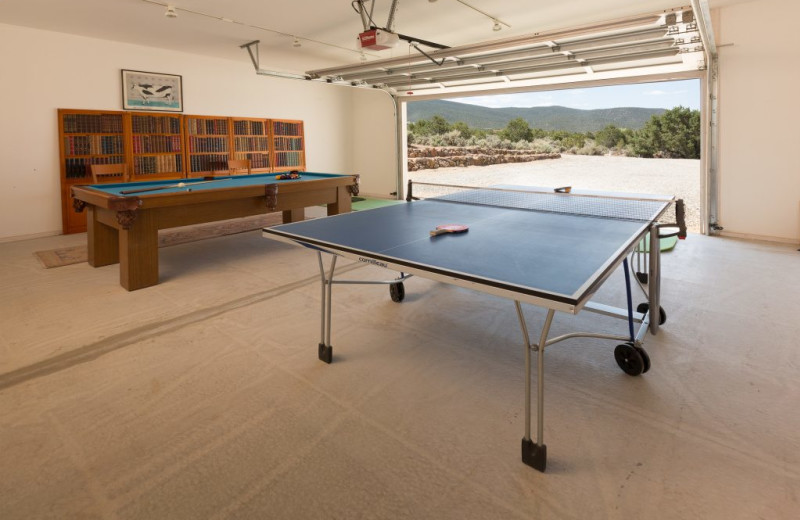 Garage at Adobe Zen House.