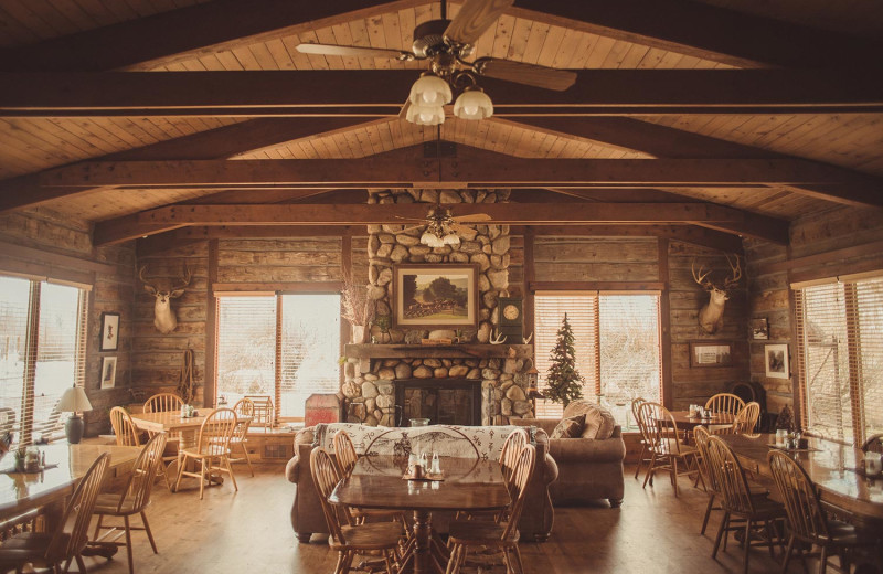 Conference room at Vee Bar Guest Ranch.