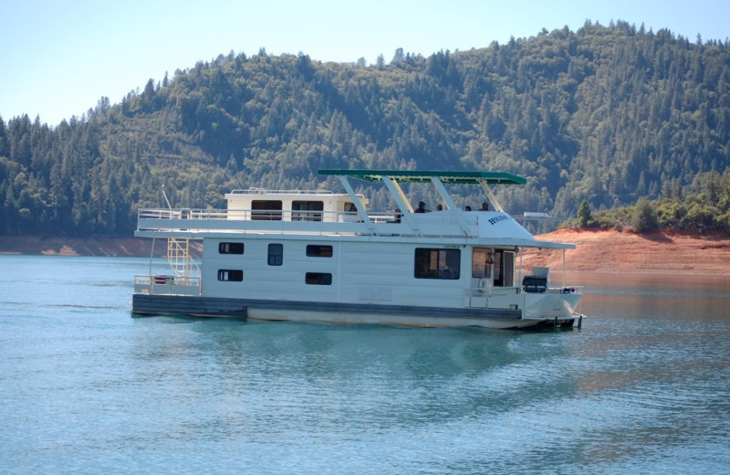 Houseboat at Holiday Harbor.