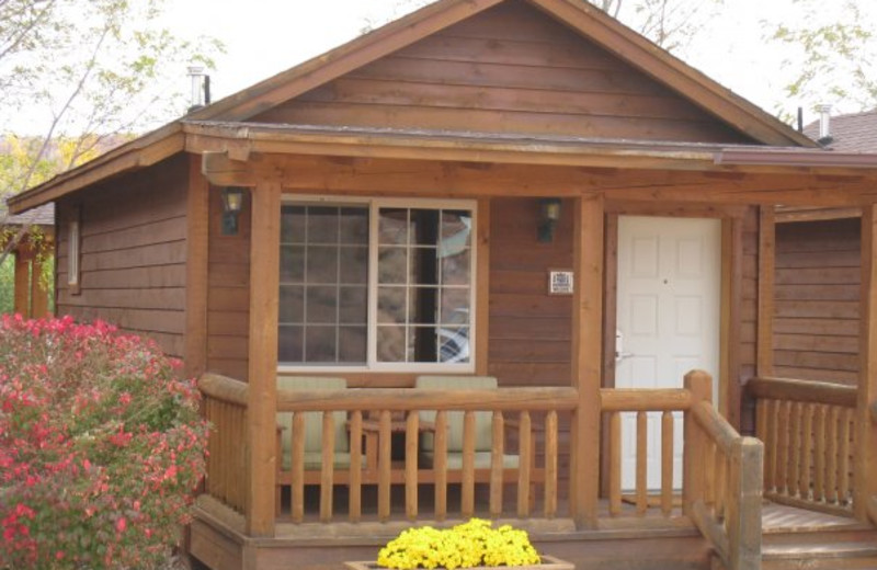 Cabin Exterior at Desert Rose Inn