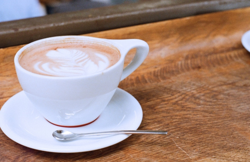 Coffee at Inn at Cape Kiwanda.