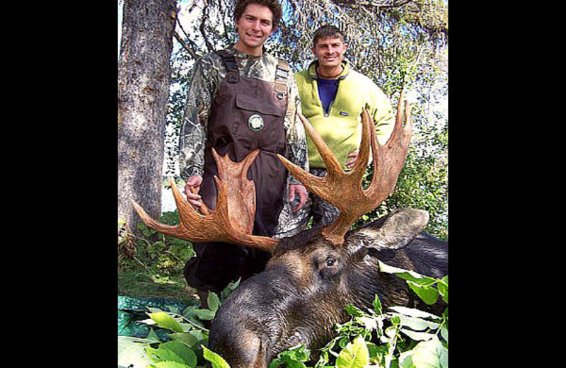 Moose hunting at Omineca Wilderness Adventures.