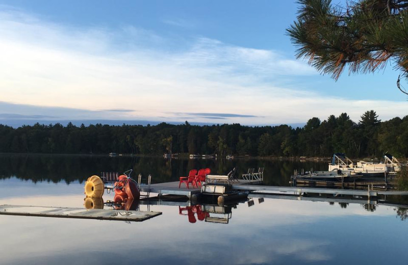 Lake view at The Estrold Resort.