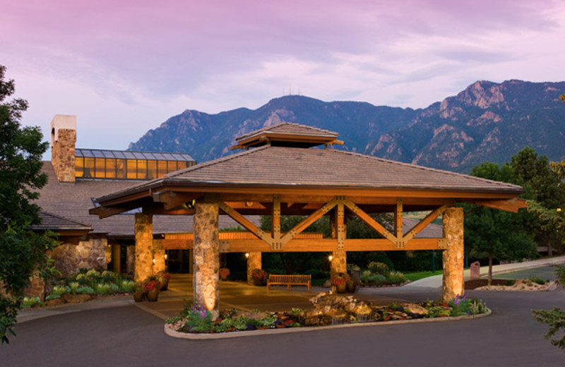 Exterior view of Cheyenne Mountain Resort.