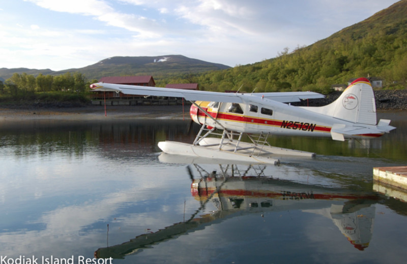 Exterior view of Alaska's Kodiak Island Resort.