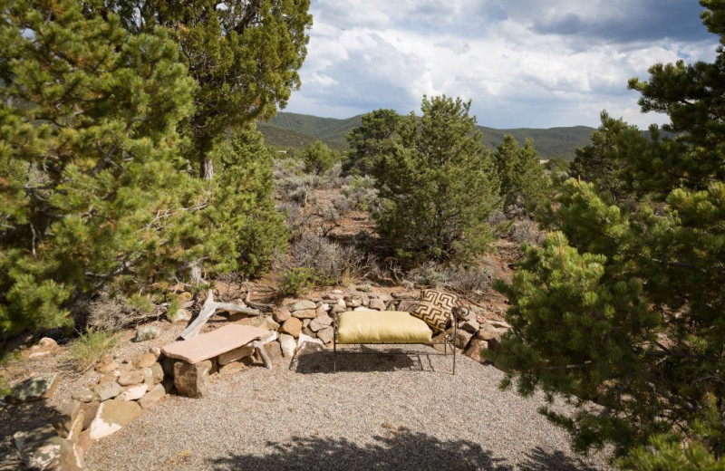 Patio at Adobe Zen House.