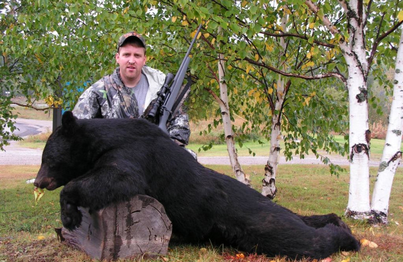 Hunting at Bay Wolf Camp.