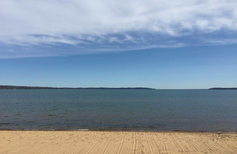 Beach at Baywatch Resort.