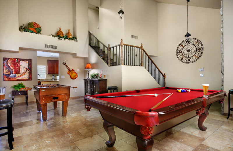 Rental living room at Arizona Vacation Rentals.