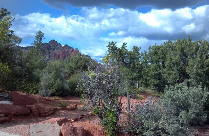 View from Inn of Sedona.
