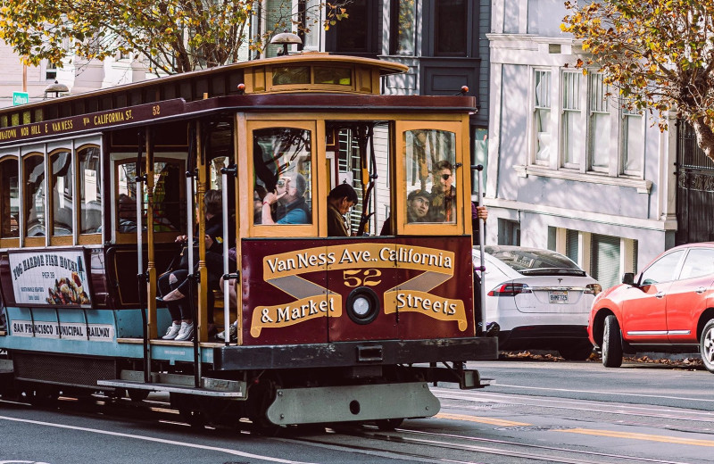 Streetcars near Woodside Hotels and Resorts.