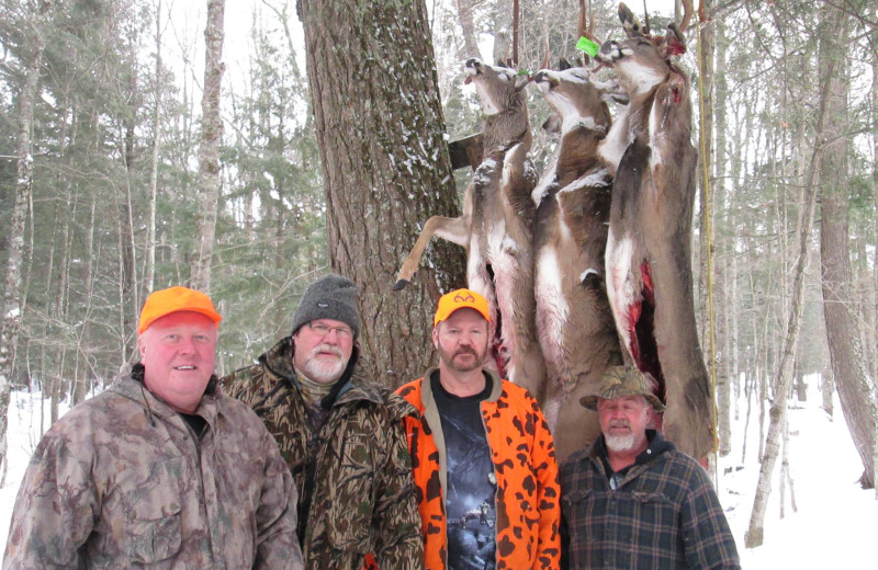 Hunting at Wilderness Bay Lodge and Resort.