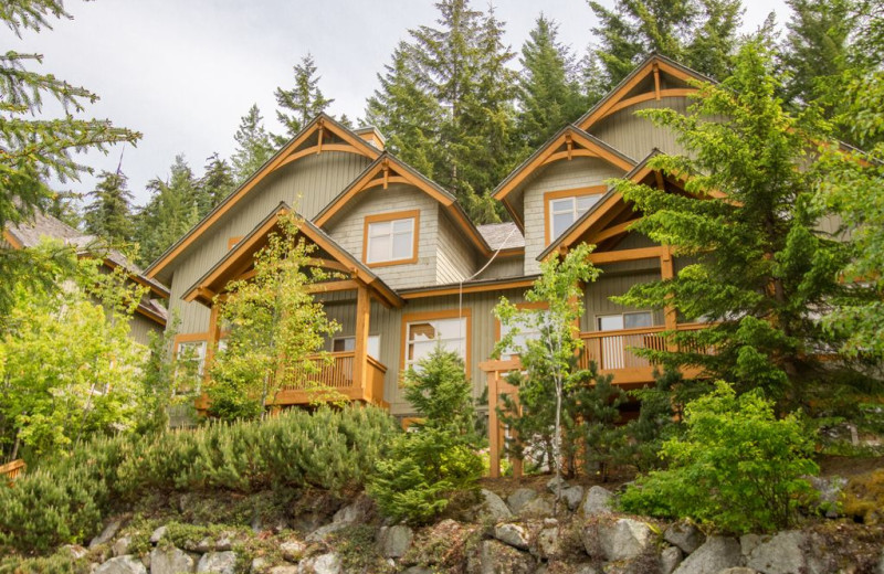 Rental exterior at Whistler Breaks.