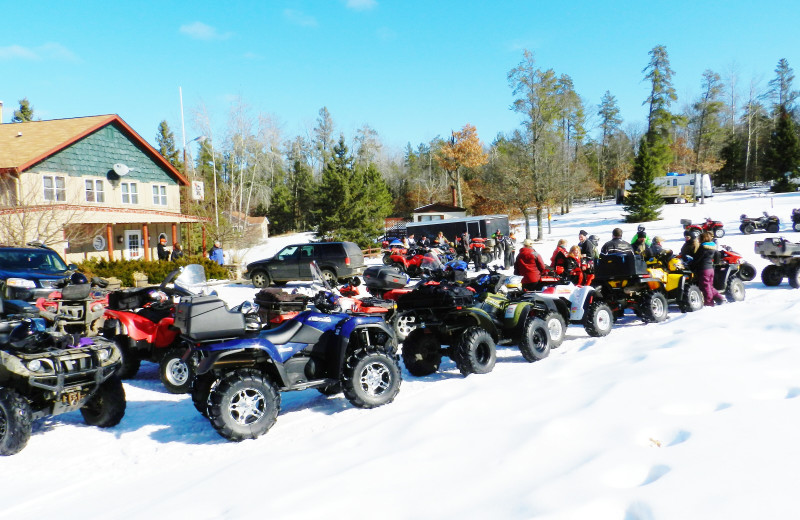 ATV at Schatzi's 4 Seasons Resort.