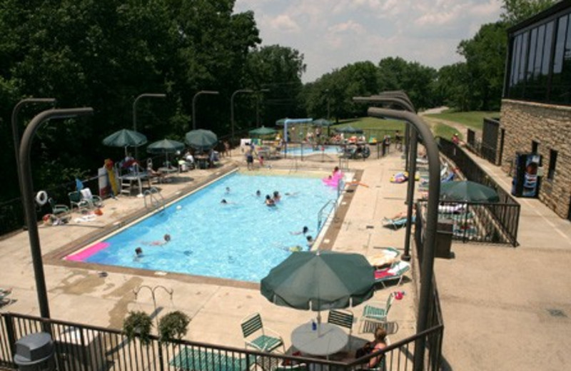 Outdoor pool at Louie B. Nunn Lodge.