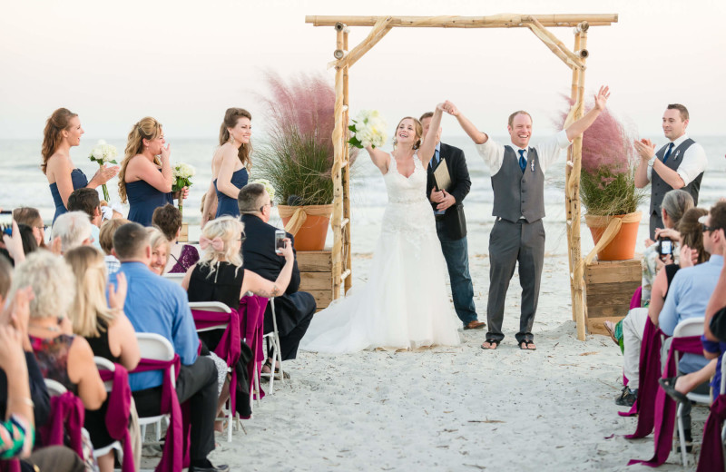 Wedding at Fripp Island Golf & Beach Resort.