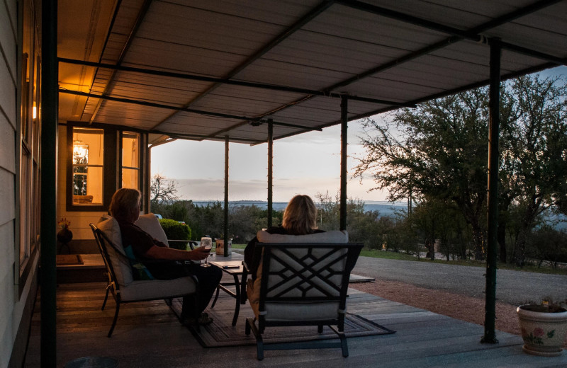 Ranch house exterior at Hill Country Casitas.