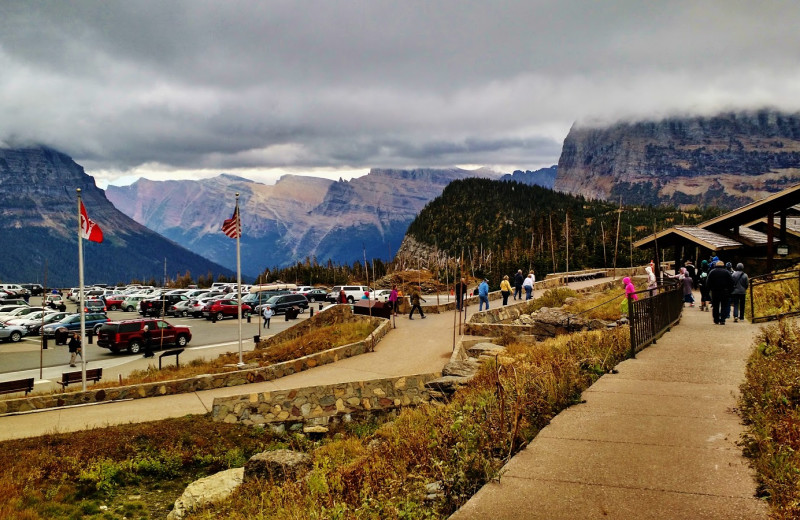 Mountains at Dancing Bears Inn.