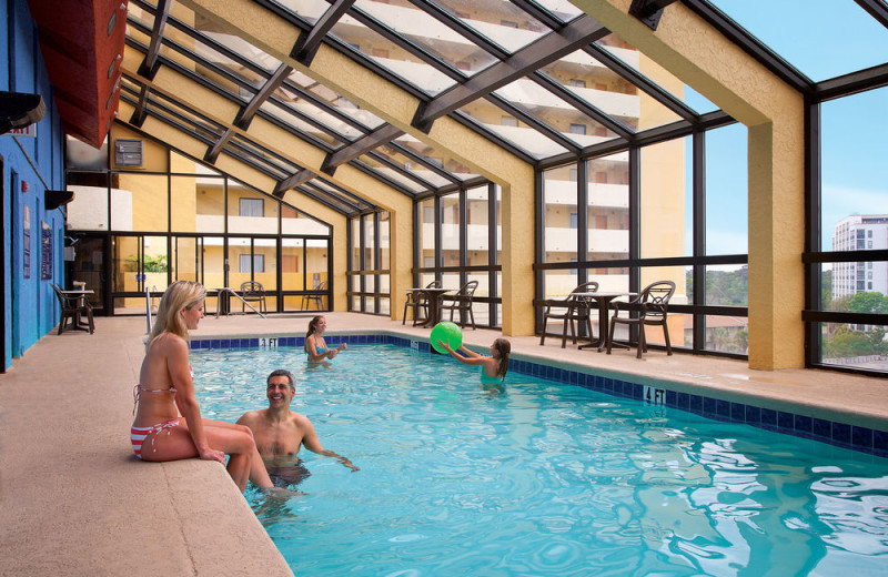 Indoor pool at The Caravelle Golf & Family Resort.